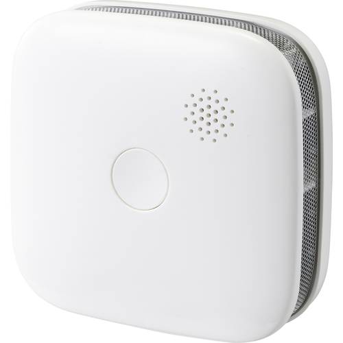 Sygonix SY-5040174 Funk-Rauchwarnmelder inkl. 5 Jahres-Batterie, vernetzbar batteriebetrieben (B x H x T) 76 x 76 x 29 m...