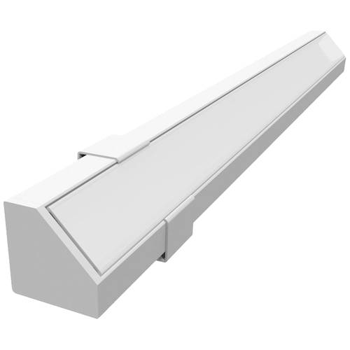 SLV 1004890 GRAZIA 10 EDGE Profil Aluminium (L x B x H) 2000 x 19.5 x 19.5 mm 1 St.