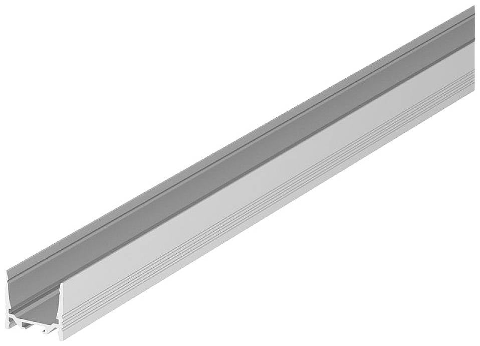 SLV GRAZIA 20 LED Aufbauprofil 1000514 3m standard gerillt alu