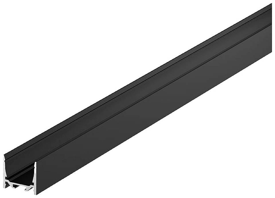 SLV GRAZIA 20 LED Aufbauprofil 1000525 3m standard glatt schwarz