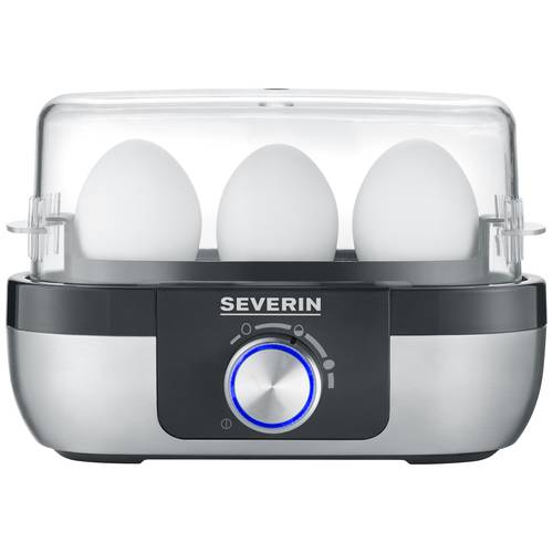 Thumbnail - Severin EK 3163 Eierkocher BPA-frei, mit Messbecher, mit Eierstecher Edelstahl, Schwarz
