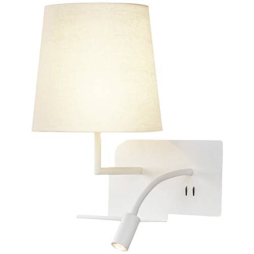 SLV SOMNILA FLEX 1003459 LED-Wandleuchte LED fest eingebaut 40 W Weiß