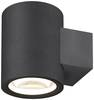 SLV OCULUS UP/DOWN 1004670 LED-Wandleuchte LED fest eingebaut 15 W LED Schwarz