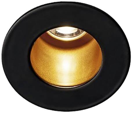 SLV TRITON MINI LED 1000917 Deckeneinbauleuchte schwarz/gold 3000K