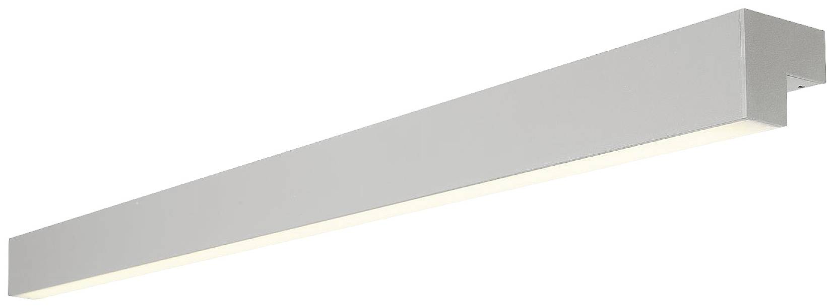 SLV L-LINE 120 LED Wand-/Decken- 1001304 leuchte IP44 3000K 3000lm silber