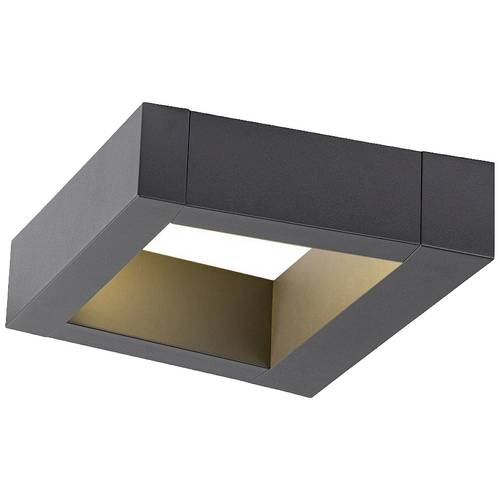 Thumbnail - SLV BOOKAT 1005443 LED-Wandleuchte LED fest eingebaut 15 W Anthrazit