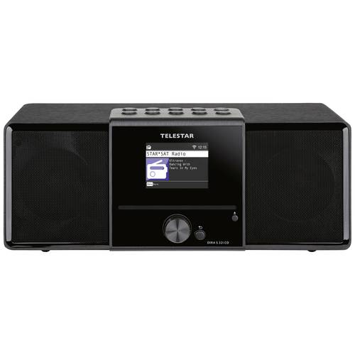 Telestar DIRA S 32i CD Internet CD-Radio DAB+, Internet, UKW CD, Bluetooth®, WLAN, USB, Internetradio Aufnahmefunktion, ...