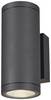 SLV ENOLA ROUND M UP/DOWN - LED Wandaufbauleuchte Outdoor (3.000/4.000K | 1.660/1.900lm | CCT Switch) - anthrazit