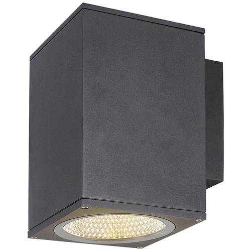 SLV ENOLA SQUARE L 1003437 LED-Außenwandleuchte LED fest eingebaut 35 W Anthrazit