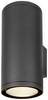 SLV ENOLA ROUND L UP/DOWN - LED Wandaufbauleuchte Outdoor (3.000/4.000K | 5.400/6.000lm | CCT Switch | IP65) - anthrazit
