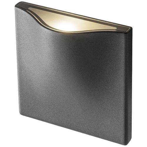 SLV VILUA S 1002503 LED-Außenwandleuchte LED fest eingebaut 8.3 W Anthrazit