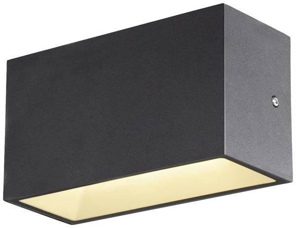 SLV SITRA M 1005151 LED-Außenwandleuchte   LED fest eingebaut 14 W Anthrazit