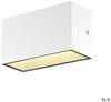 SLV SITRA M 1005153 LED-Außenwandleuchte LED LED fest eingebaut 14 W Weiß