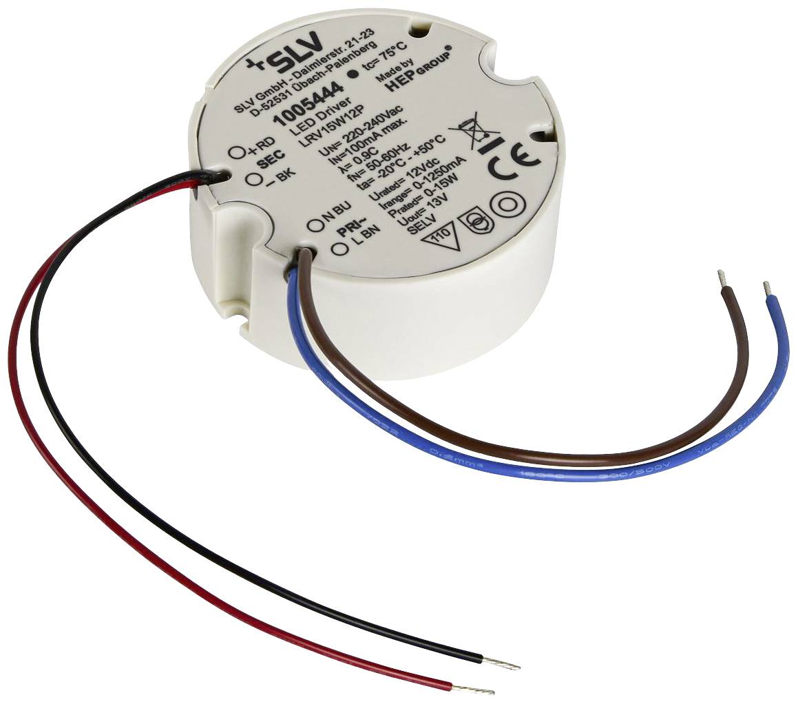 SLV 1005444 LED-Trafo 15 W 12 V 1 St.-0