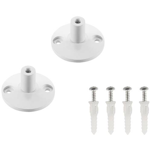 SLV TENSEO 186301 Niedervolt-Seilsystem-Komponente Wandhalter Weiß