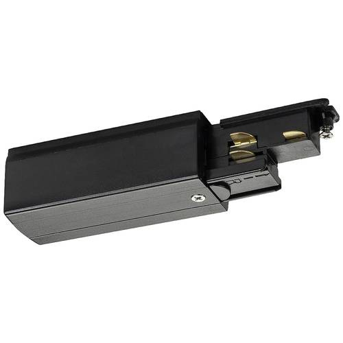 SLV 1002637 S-TRACK Hochvolt-Schienensystem-Komponente Einspeiser Schwarz