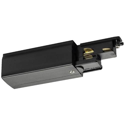 SLV 1002638 S-TRACK Hochvolt-Schienensystem-Komponente Einspeiser Schwarz
