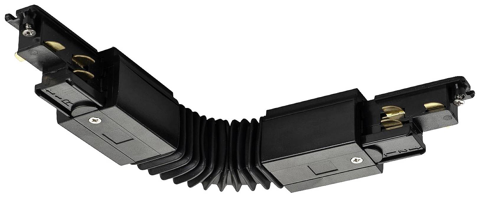 SLV 1002645 S-TRACK Hochvolt-Schienensystem-Komponente Flexverbinder Schwarz