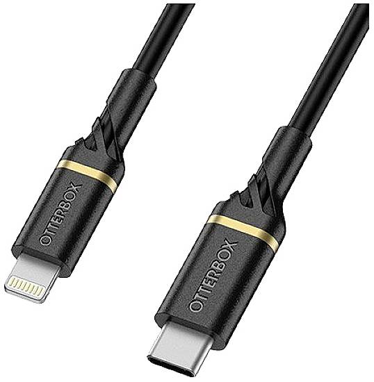 OTTER PRODUCTS Otterbox Cable USB C-Lightning 1M USB-PD | black