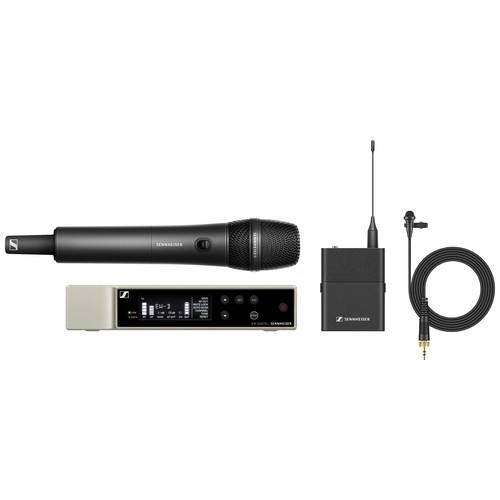 Sennheiser EW-D ME2/835-S SET (Y1-3) Hand Mikrofon-Set Übertragungsart (Details):Kabellos, Funk inkl. Kabel BNC, Funk Ka...