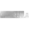 CHERRY JD-9100ES-1 Kabellos, Funk Tastatur, Maus-Set Spanisch, QWERTY Weiß