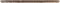 Eine braune Soundbar mit schwarzen Tasten und blauem LED-Licht an der Vorderseite.