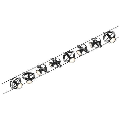 Paulmann 94494 Seil-Basissystem GU5.3 Schwarz (matt)