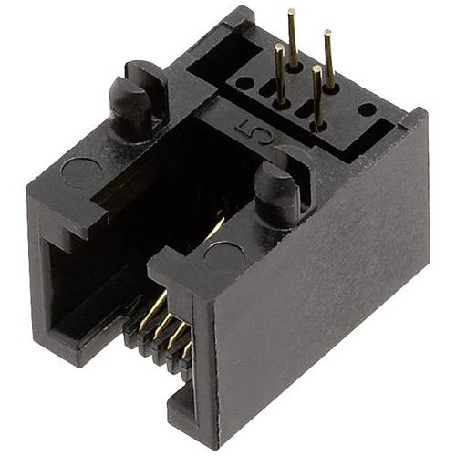encitech RJJU-64-123-E3H-011 Modular-Buchse 6p4c THT 3253-0002-01 Buchse, Einbau horizontal Polzahl Sensoren 6P4C 1 St.