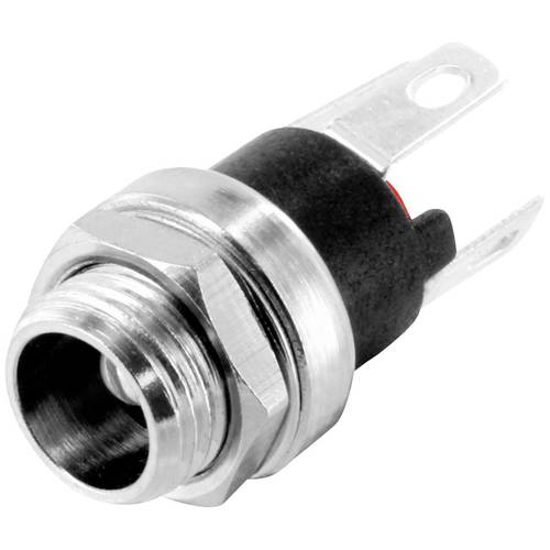 Thumbnail - econ connect DCE5BL Niedervolt-Steckverbinder Chassisbuchse, gerade 10.8 mm 2.5 mm 1 St. Bulk