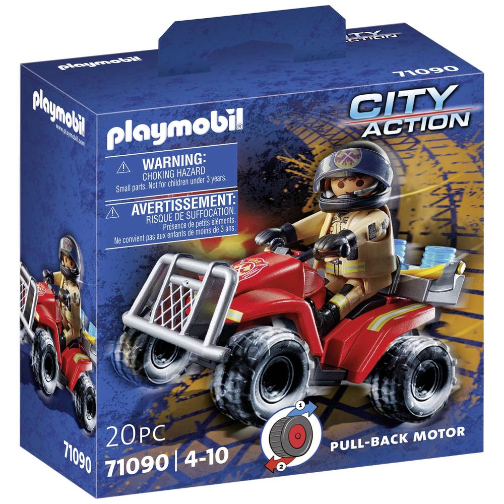 PlaymobilÂ® City Action 71090 Brandweer Speed Quad