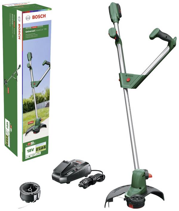Bosch Home and Garden UniversalGrassCut 18V-26 Akku Rasentrimmer  inkl. Akku 18 V 2.5 Ah Schnittbreite (max.): 26 mm