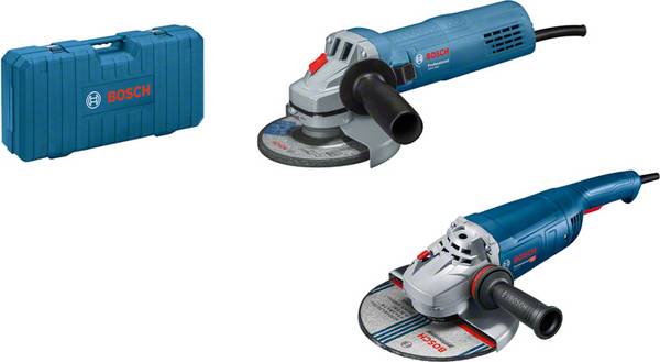 Bosch Winkelschleifer Combo Kit GWS 22-230 J 2200 W 230 mm + GWS 880 880 W 125 mm + Koffer ( 06018C1308 )