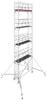 Krause 777072 FahrGerüst Aluminium Rollgerüst fahrbar Arbeitshöhe (max.): 10.30 m Silber 275.5 kg