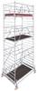 Krause 784049 FahrGerüst Aluminium Rollgerüst fahrbar Arbeitshöhe (max.): 7.50 m Silber 301.5 kg