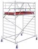 Krause 782021 FahrGerüst Aluminium Rollgerüst fahrbar Arbeitshöhe (max.): 4.40 m Silber 153.5 kg