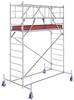 Krause 772022 FahrGerüst Aluminium Rollgerüst fahrbar Arbeitshöhe (max.): 4.40 m Silber 116 kg