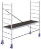 Krause 772015 FahrGerüst Aluminium Rollgerüst fahrbar Arbeitshöhe (max.): 3 m Silber 54.4 kg