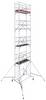 Krause 771087 FahrGerüst Aluminium Rollgerüst fahrbar Arbeitshöhe (max.): 10.40 m Silber 255 kg