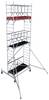 Krause 942142 FahrGerüst Aluminium Faltgerüst fahrbar, faltbar Arbeitshöhe (max.): 6.80 m Silber 141 kg