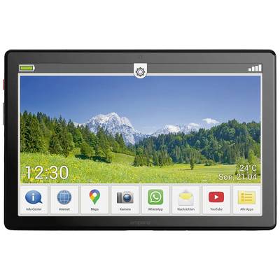emporiaTABLET WiFi, LTE/4G 32 GB Grau Senioren-Tablet 25.7 cm (10.1 Zoll) 2.0 GHz, 1.5 GHz MediaTek Android™ 11 1920 x 1