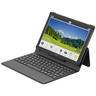 emporiaTABLET Tablet-Tastatur mit BookCover Passend für Marke (Tablet): Emporia  emporiaTABLET  