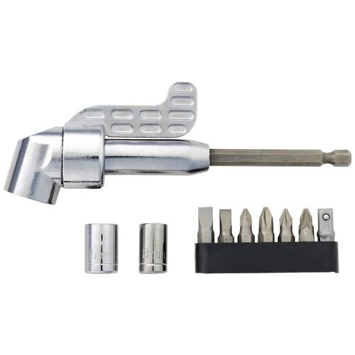 Thumbnail - TOOLCRAFT 2521675 Winkelschraubervorsatz Länge 135 mm Antrieb 1/4 (6.3 mm) 128 cm