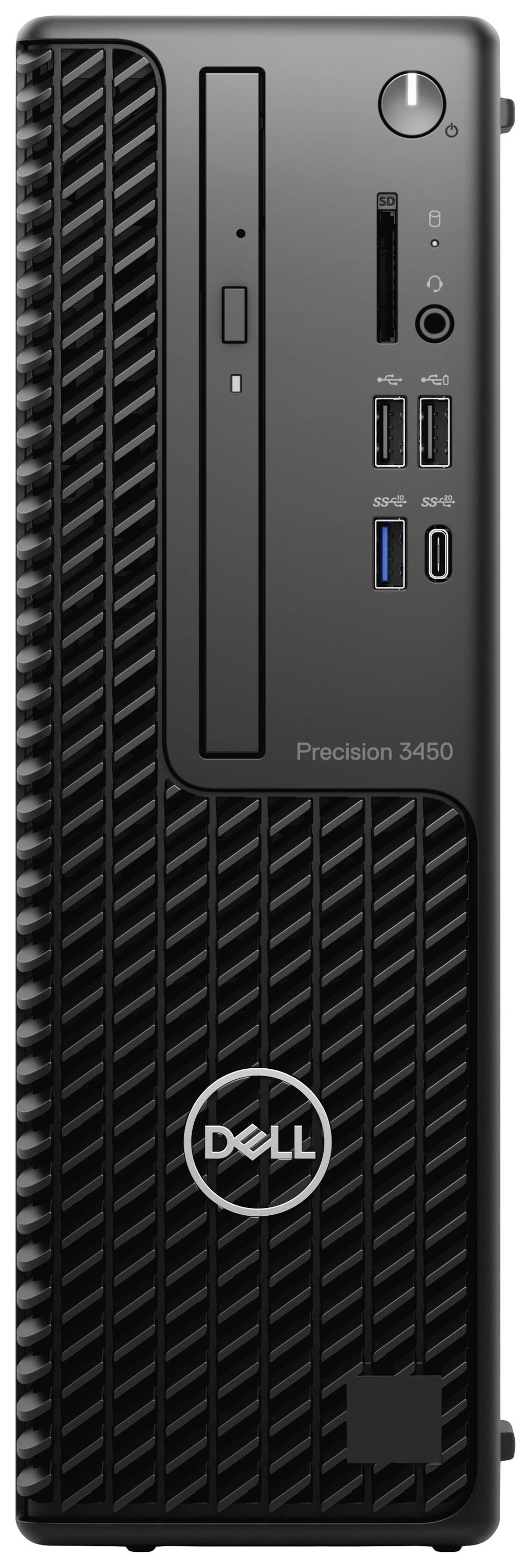 Dell 3450 Small Form Factor - SFF - 1 x Core i7 10700 / 2.9 GHz - vPro - RAM 16 GB - SSD 512 GB - DVD-Writer - Quadro P1-0