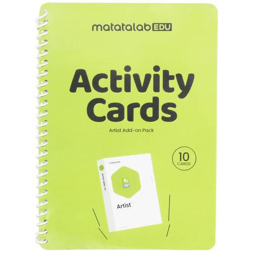 MatataLab 0401500020 Activity Cards Kunst & Geometrie Baubuch
