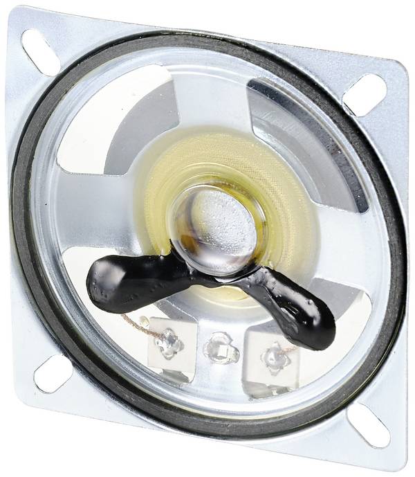 TRU COMPONENTS  Kleinlautsprecher  6.6 cm 5 W 8 Ω 92 dB Kunststoff-Membran, Transparente Membran