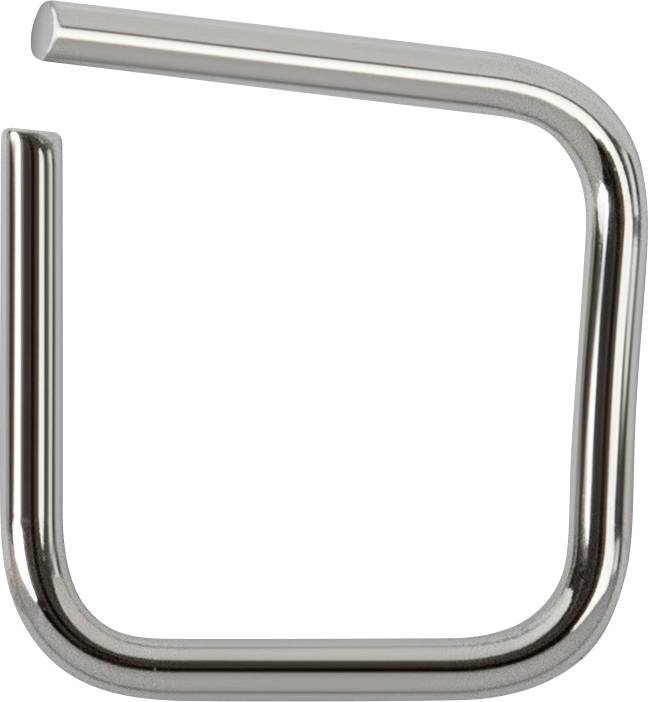 Kern 318-32 E2 2 mg testgewicht draad, roestvrij staal gepolijst