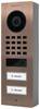 DoorBird D1102V Aufputz IP-Video-Türsprechanlage WLAN, LAN Außeneinheit Edelstahl V2A (gebürstet), Bronze-Optik