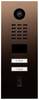 DoorBird D2102FV IP-Video-Türsprechanlage LAN Außeneinheit Edelstahl V2A (gebürstet), Bronze-Optik