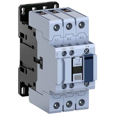 Ein elektrischer Schütz, bestehend aus mehreren Anschlüssen und Schrauben, verwendet zur Steuerung elektrischer Geräte oder Maschinen.