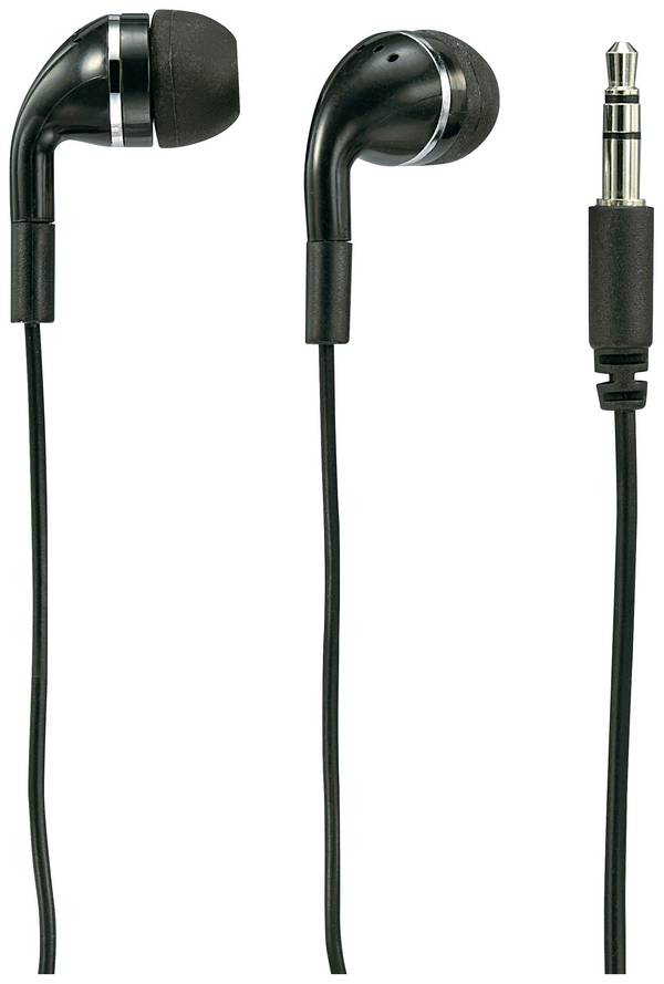 Renkforce In Ear Kopfhörer kabelgebunden Schwarz